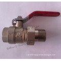 Forging Brass Ball Valve with Union Used in Water (YD-1003)